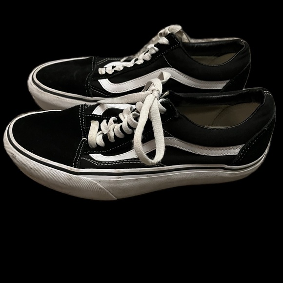 Vans Other - Vans black and white classic suede style size 7.5
